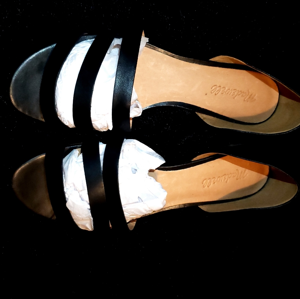Black Madewell sandals 9.5